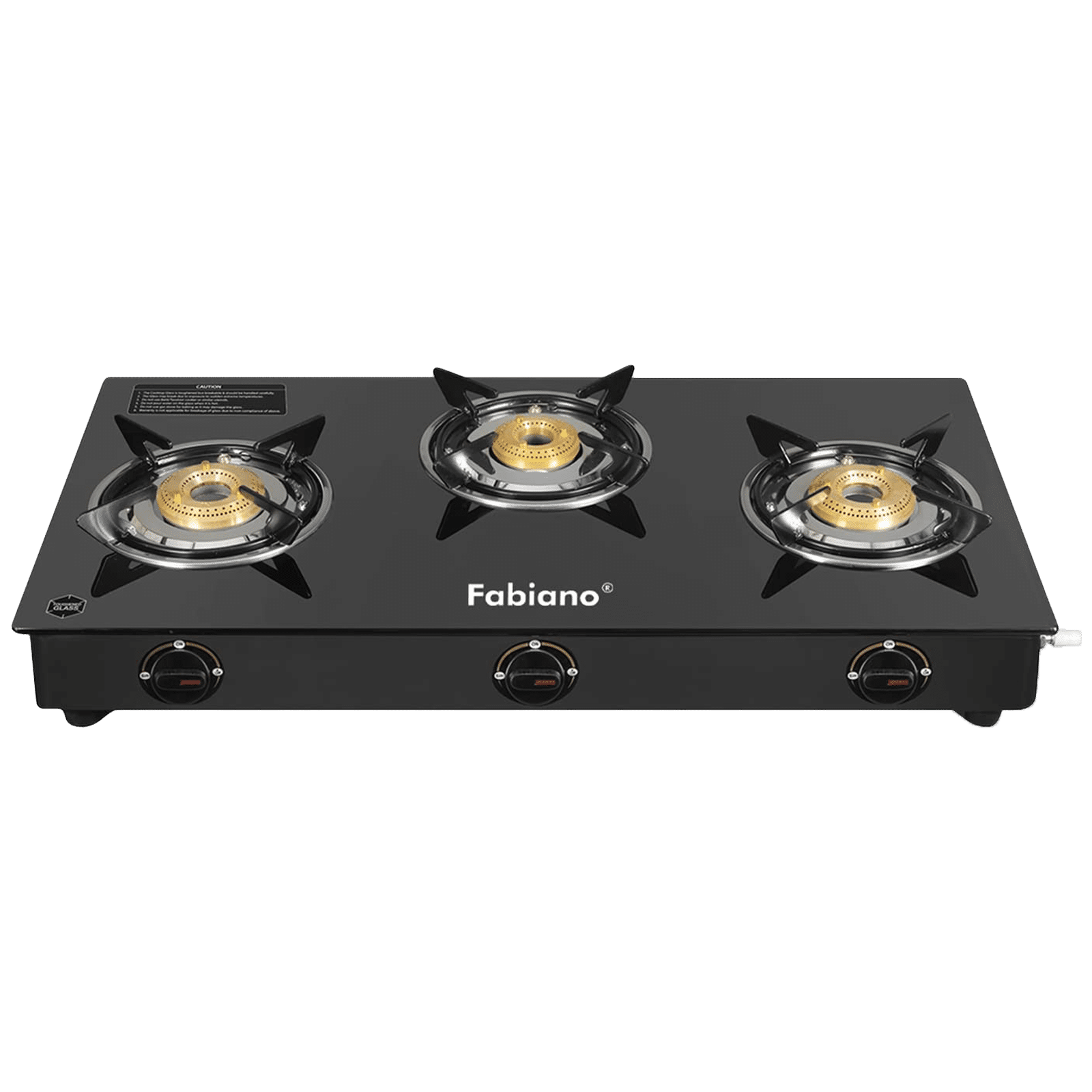 Buy Fabiano FAB3BRSTARLINEAUTO Toughened Glass Top 3 Burner Automatic